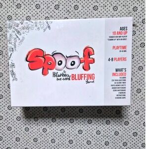 NEWSpoof The Hilarious One Word Bluffing Game Ages10 Players 4 8 FamilyParty Fun